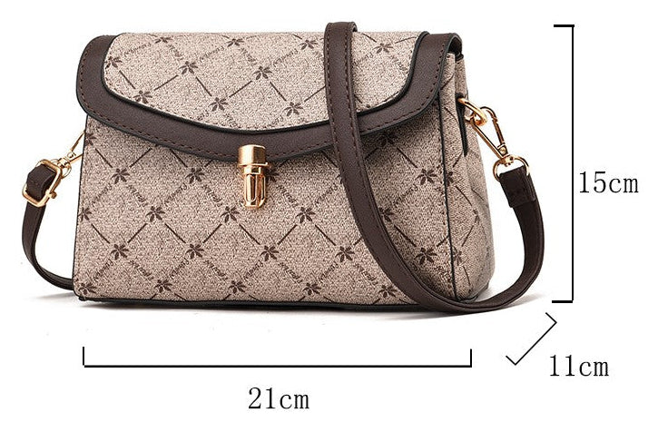 American New Retro Ladies Elegant Crossbody Bag