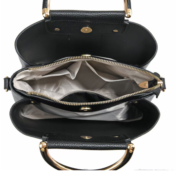 Elegant Medium Handbag Off-White