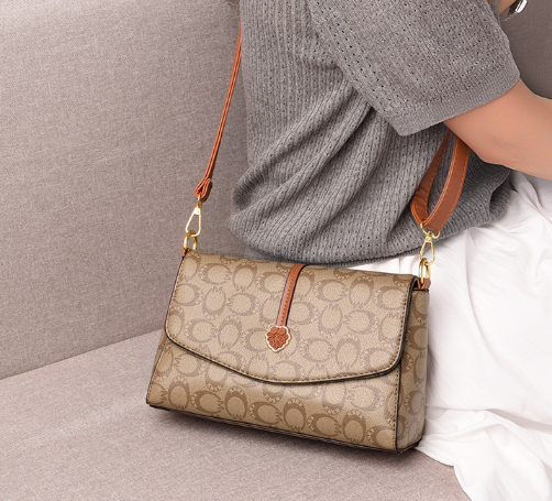 2026 Elegant Medium Monogram Crossbody Bag Yellow