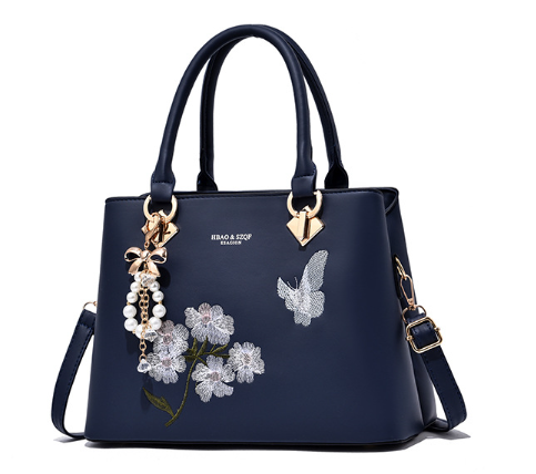 2026 Women's Style Mama Bag – Portable Shoulder & Crossbody Handbag Blue