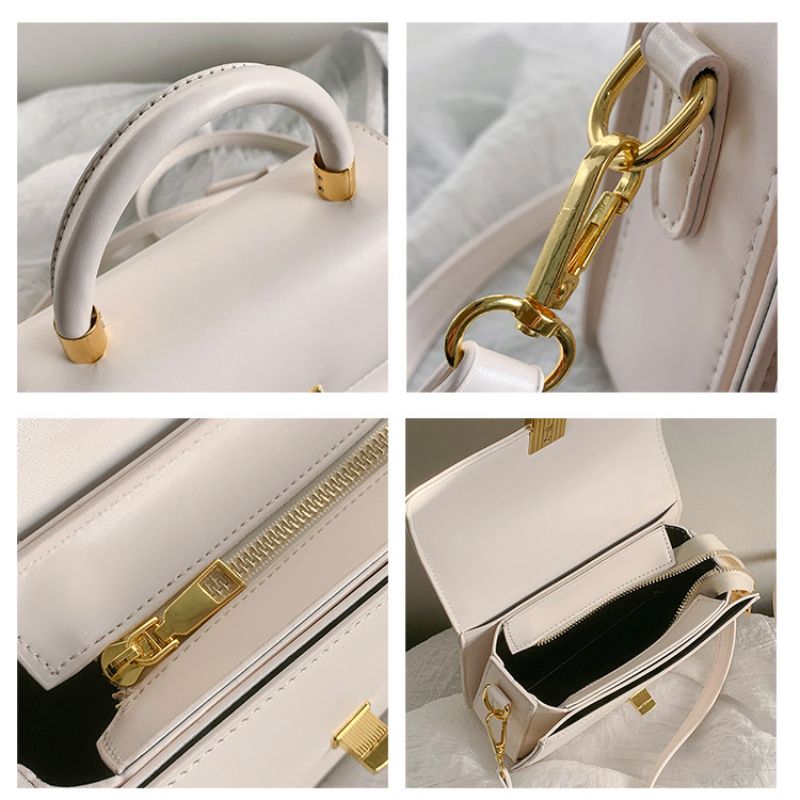High-end texture retro bag for women