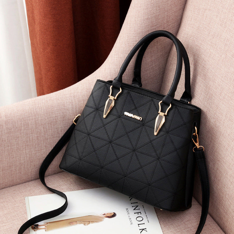 New Soft Leather Large Single Shoulder Women Bag