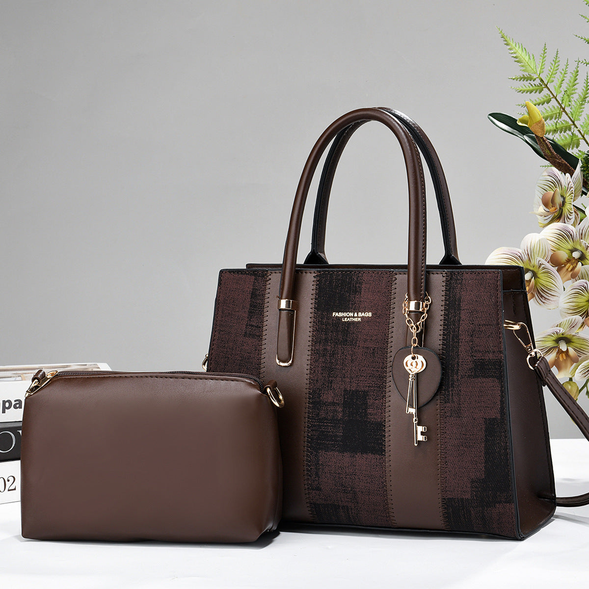 Casual 2-Piece Handbag Set