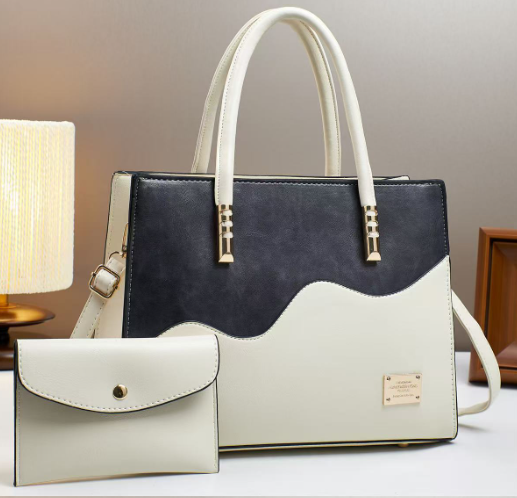 Korean Style Personalized Commuter Large Handbag White