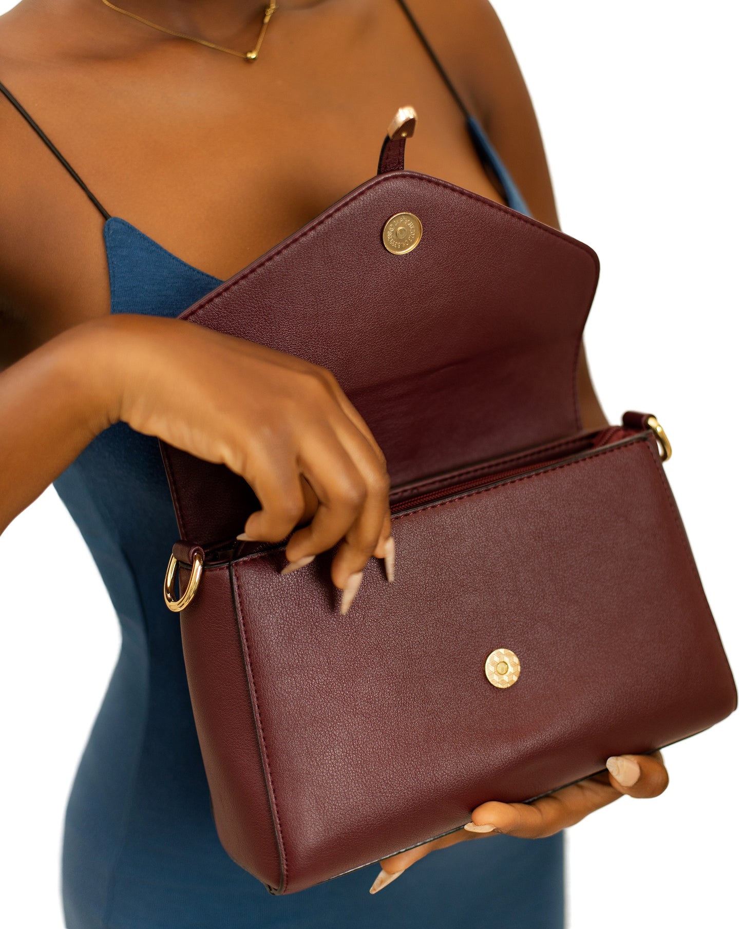 Fashionable Temperament Large Capacity Hand-Held Crossbody Bag