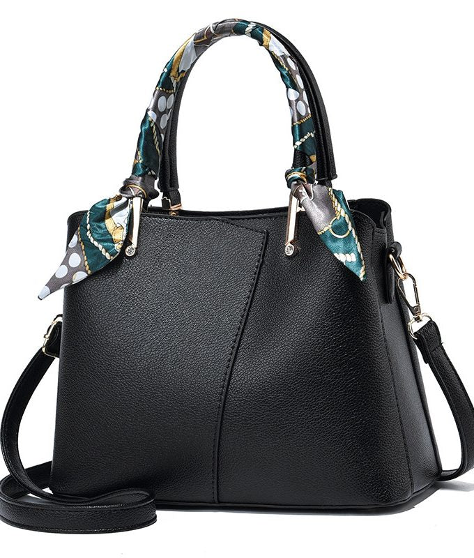 New Simple Temperament Soft Leather Handbag
