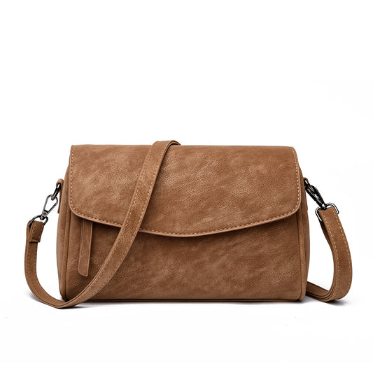 Elegant Medium Messenger Bag Brown