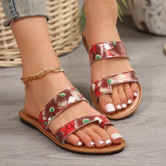 Summer New Breathable Roman Style Women Slippers