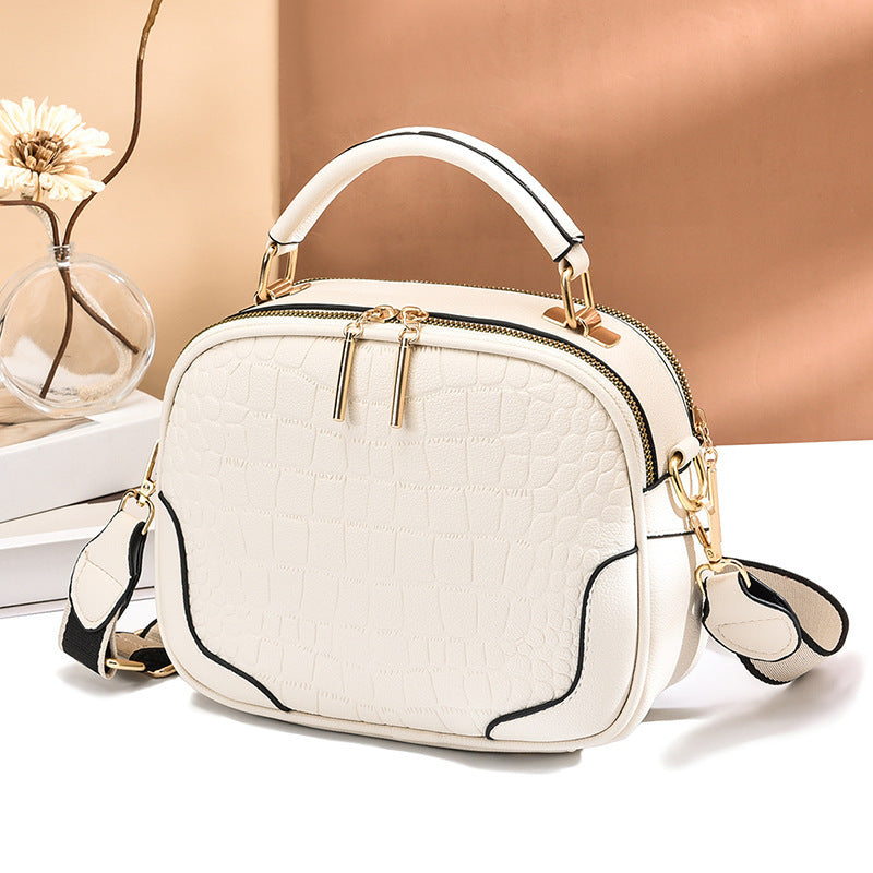 Summer New Fashion Plaid Small Square Handbag