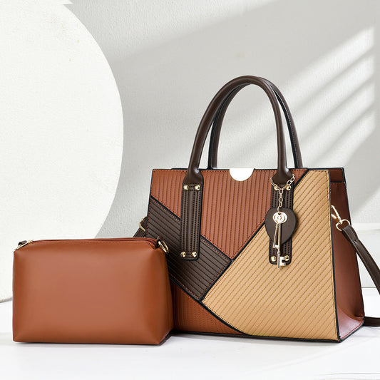 2026 Elegant Large 2-Piece Handbag Set