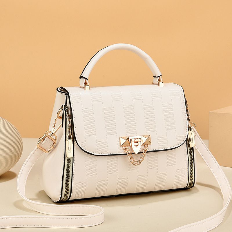 Womens Fashion Simple Shoulder Small Square Bag