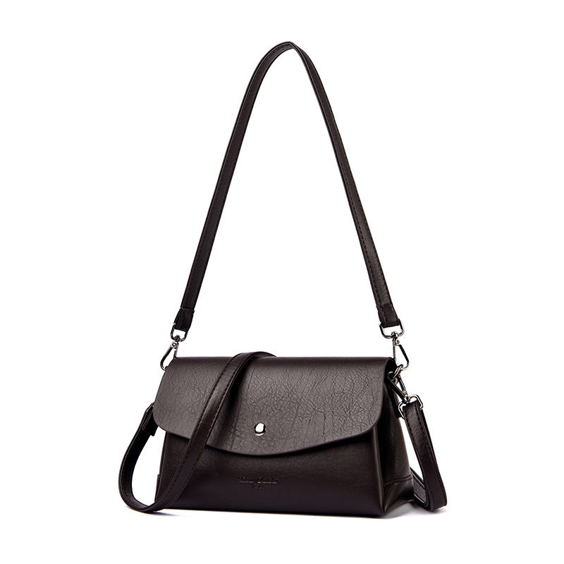 2026 Elegant Small Crossbody Bag Brown