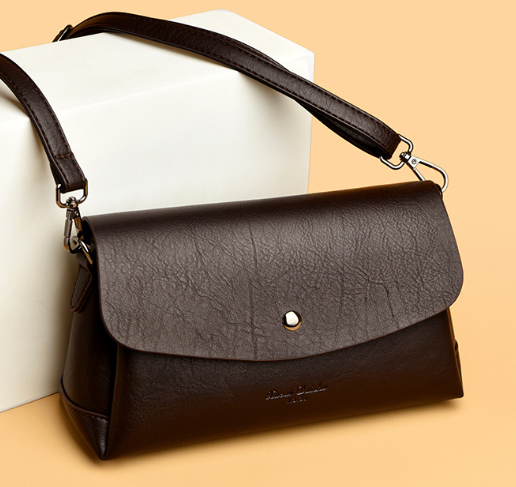 2026 Elegant Small Crossbody Bag Brown