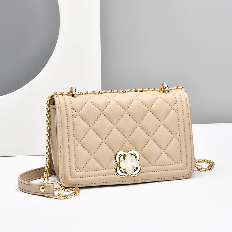 2023 New Fashion Small Fragrance Style Diamond Chain Bag
