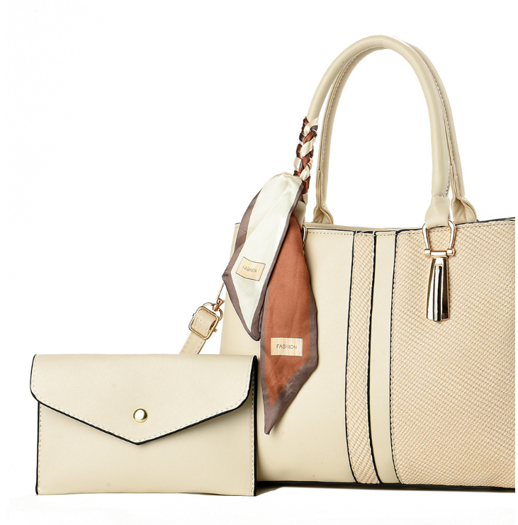 Women's 2026 Contrast Color Mother Bag – Trendy Fashion Cross-body Shoulder Bag, Large Capacity Portable Cross-border Handbag