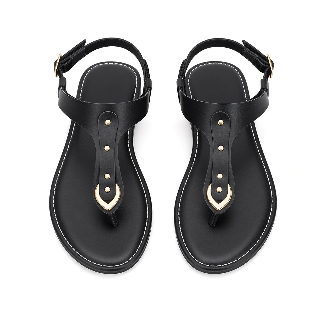 New Summer Fashion Bosimian Casual Sandals Black
