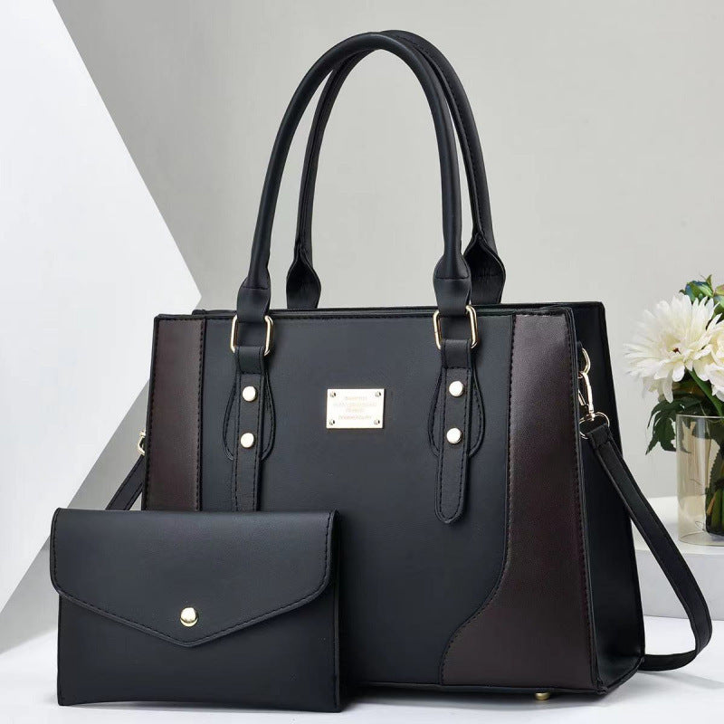 Anru Stone Large Mother & Child Handbag Set
