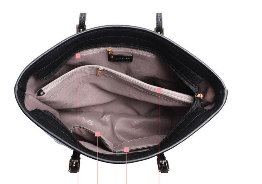 2025 Mommy Bucket Tote Bag – High-End Large Capacity Women's Hand & Shoulder Laptop Bag
