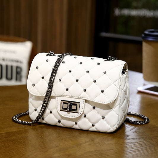 2026 Diamond Chain Mini Bag – Small Sachet Purse, Spring Summer Trendy European & American Style Shoulder Crossbody Bag for Women